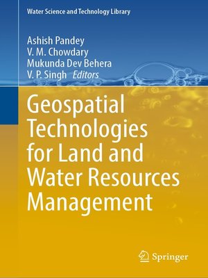 cover image of Geospatial Technologies for Land and Water Resources Management